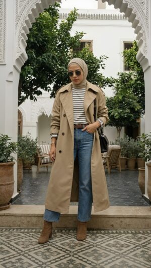 Trench Classique long